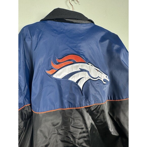 Denver Broncos Nylon Shell NFL Full Zip Jacket Men’s Size XXL - Picture 4 of 12